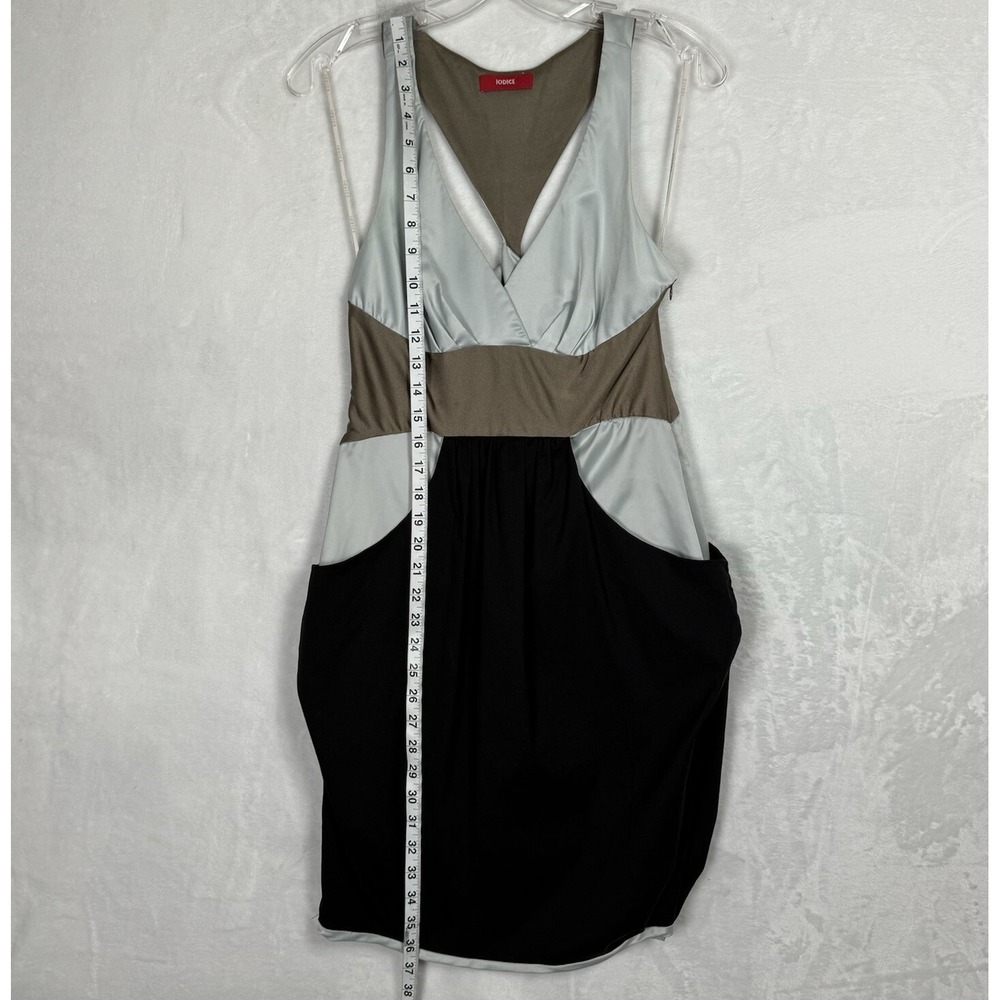Saks 5th Avenue Iodice‎ Mini Dress Size XS Racerback Colorblock Sexy Party - Picture 9 of 16